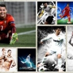 labda, focista, real madrid, poszter, Ronaldo poszter