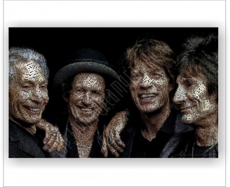 Rolling Stones vászonkép