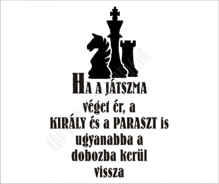 Játszma falmatrica