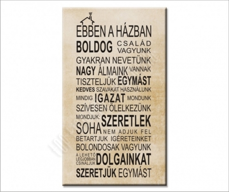 Vászonképek idézettel