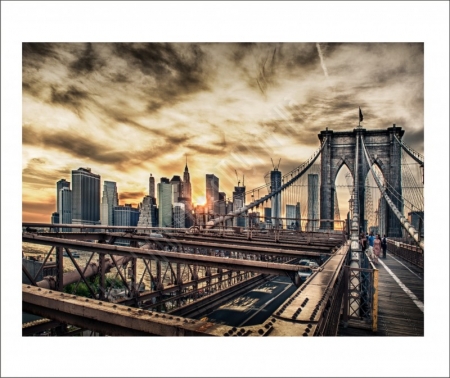 Brooklyn híd festővászon