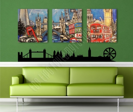 London vászonkép