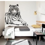 tigris, sirkán, macska, cica, falmatrica, Igazi tigris