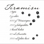 tiramisu recept, falmatrica, Recept