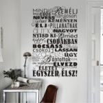 élet, szerelem, pillanat, álom, falmatrica, Élet