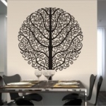 fa, ornamentika, népies, falmatrica