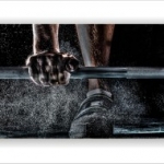erő, súlyemelés, fitnessz, vászonkép, Fitness vászonkép