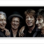betű, music, dal, rolling, vászonkép, Rolling Stones vászonkép