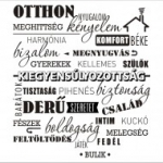 barátok, gyerekek, melegség, falmatrica, Otthon falmatrica