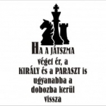 halál, játék, bábu, figura, falmatrica, Játszma falmatrica