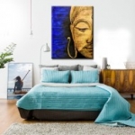 vallás, meditáció, nyugalom, béke, csend, vallás, vászonkép, Buddha vászonkép