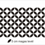 matricacsomag, falmatrica, Levelek matricaszett