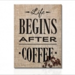 angol, coffee, life, after,vászonkép, Kávé nélkül