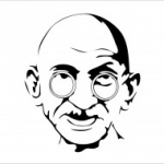 gandhi falmatrica béke, Gandhi