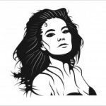 björk rock falmatrica kép foto, Björk rockénekes