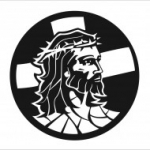jezus krisztus falmatrica keresztény kereszt, Jézus