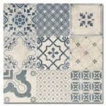 mediterrán, country, fürdő, dekor, konyha, matrica, Vintage csempe matrica