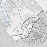 Magyarország, Hungary, térkép, vászonkép, Budapest térkép