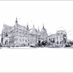 Budapest, Parlament, Országház, oszággyülés, falmatrica