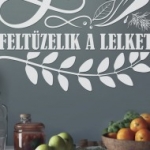 kapor, petrezselyem, szekfűszeg, babérlevél, falmatrica, , Fűszer falmatrica