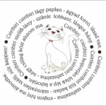 álom vers cica macska falmatrica, Csiribiri