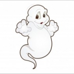 szellem halloween falmatrica, Szellem halloween