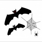 denevér halloween falmatrica, Denevér