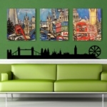 London Big Ben harangtorony falmatrica