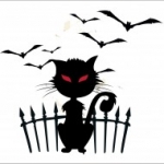 denevér halloween falmatrica, Boszi macskája