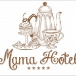 reggel kávé konyha falmatrica fa, Mama Hotel